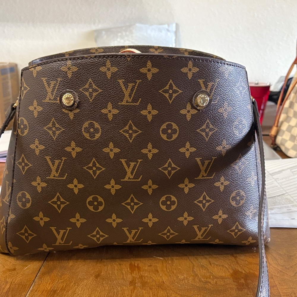 Louis Vuitton Classic Brown Monogram Shoulder Bag